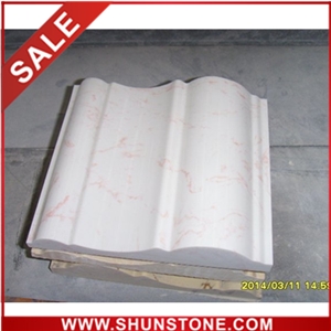Marble Moulding and Borders for Projects, white Marble Mouldings